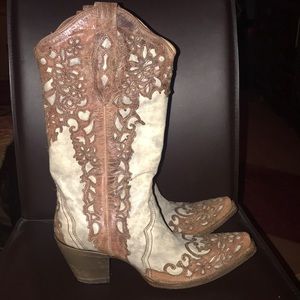 Leather Cowboy Boots